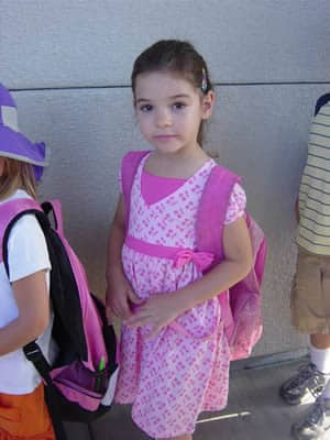 first day of kindergarten