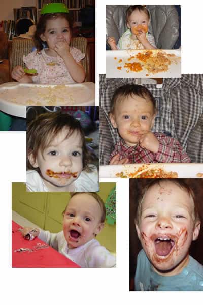 messy food messy food