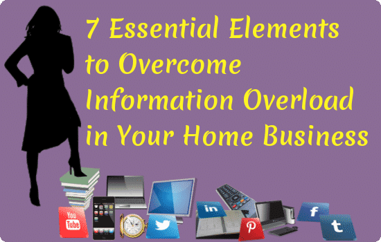 7 Essential Elements to Overcome Information Overload in Your Home Business