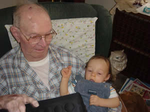 grandpa & gage grandpa & gage