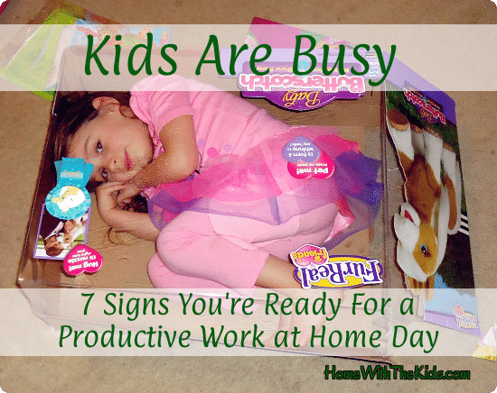 Kids Are Busy