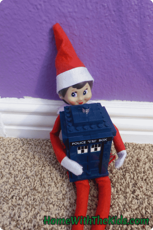 the elf has the tardis