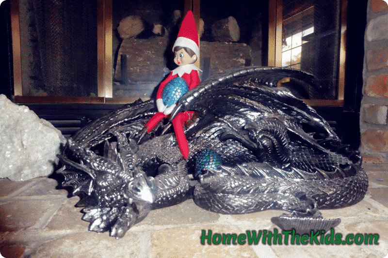 Elf on the Shelf dragon egg