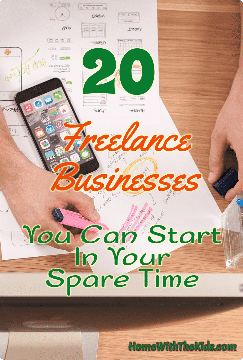 20 Freelance Businesses You Can Start In Your Spare Time