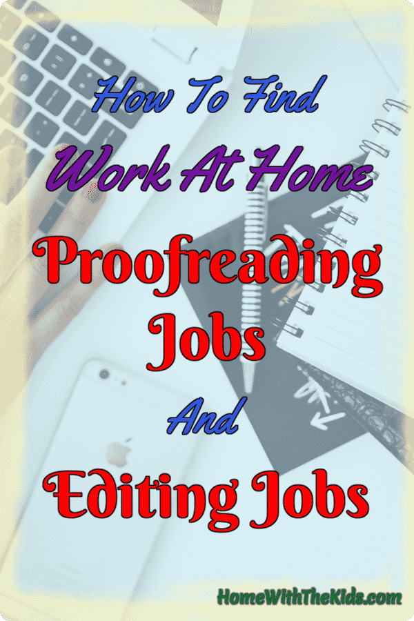 proofreading editing jobs from home