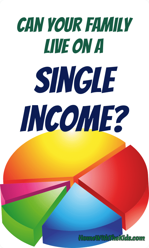 Can Your Family Live On A Single Home with the Kids Blog