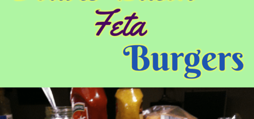 Double bacon feta burgers