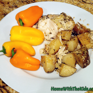 crockpot chicken and potatoes