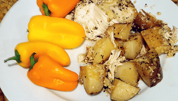 Crockpot Italian Chicken and Potatoes